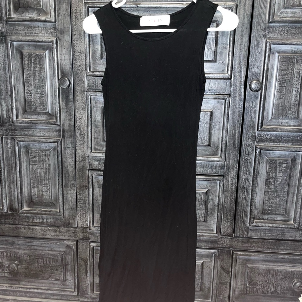 Toms Black Sleeveless Maxi Dress